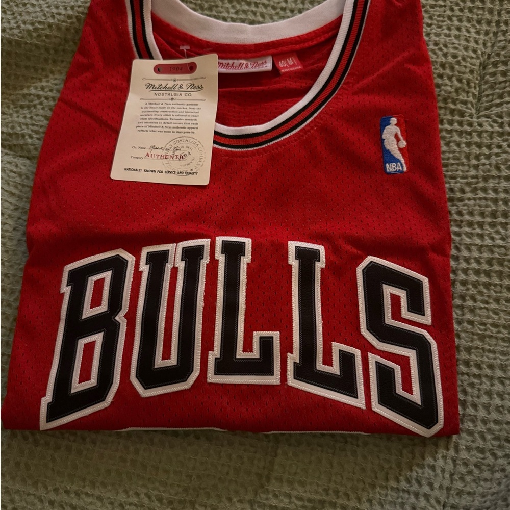 NWT Michael Jordan Mitchell & Ness Bulls Jersey